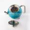 stainless steel 18/8 sprayed color food safety round 1.3L tea pot/water kettle/mug with three legs