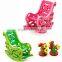 2016 new design colorful chair happy wooden 3d puzzle for kids