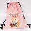 Wholesale cute cat ear cheap girls school backpack bag canvas backpack