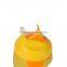 Colorful Cute Designed Plastic Baby Drinking Bottle with Handle Sippy Cup with Straw