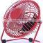 New Arrival Portable Metal Mini USB Table Fan In Metal