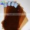 Gold tea dark brown glass Colored glass