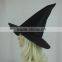 Black Non-woven Fabrics Halloween Hats Witch Hat