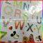 high quality glow in the dark letter cartoon stickers