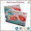 180g Small Box Package High Protein Crackers Red Shrimp Chips