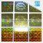 3d or 2d QR code secure genuine hologram label with high quality