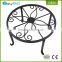 Wholesale 4 size wrought iron metal wire wall mounted flower pot holder