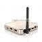 High configuration android quad core tv box 4k