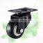 Light Duty Industrial Caster Black Polyurethane Wheel Small Caster