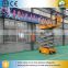 Electric hydraulic man scissor lift for for painting / car wash / furniture / container