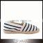 Women Stripe Sandals Espadrilles