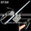 Aluminum LED Leisten strip DC12V 14.4W/M Transparent cover White