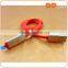 Factory wholesale cheap price 2 in 1 gold connector usb cable metal shell usb data cable