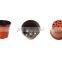 Double color plastic flower pots/plastic garden flower pot
