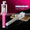 The best monopod, fashion phone camera tripod, colorful selfie stick with shutter for iphone