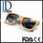 2016 Rectangle Women Mens Cool Natural Wood Rectangle Wooden Sunglasses