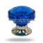 Glass Dark Blue Mortis Knob