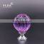 Pumpkin Shape Hardware Pink Color Chrome Plate Glass Cabinet Pulls