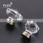 Decor Furniture Bedroom Cabinet Wardrobe Clear Crystal Glass Knob