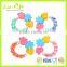 BPA Free Silicone Baby Teether, Infant Training Tooth Massager Bell Toys for Biting