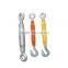Construction turnbuckles, closed body turnbuckles