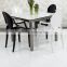 Simble composite acrylic solid surface table / dining room table of luxury