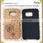 Handcraft Engraving Flowers Wooden Mobile Phone Cover For Iphone7 for galaxy s6 Case