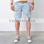 Worn-out Damage Ice Blue Shorts (LOTG142)