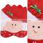 Popular and Best selling wholesale christmas round back chair cover,santa chair covers