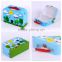 Colorful printing paper suitcase packaging box for childern