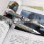 high quality advertising silver name branded woven metal pen