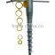 ground screw anchor for fencein
