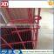 Color foldable iron dog cage with double door