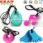 LFGB and FDA approved silicone necklace pendant china hip hop jewelry
