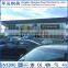 Large-span light structural steel 4S car exhibition center hall with CE ISO certificates