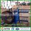 Easy to operate high efficient galvanized razor barbed wire machine