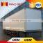 Tri-axle dual wheel van type strong utility box trailer