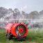 self propelled garden orchard vineyard high press boom tank air blast sprayer vehicle 1000L with itlay pump and a/c cabin