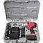 Powerful 600Nm 18 V 1/2" Square Drive Cordless Li-Ion Impact Wrench Kit with Battery and Charger in Strong Carry Case