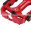 2 Pcs SETSAIL 921 DU Bering Mountain Bike Pedals Aluminum Alloy with Anti-skid Gear Frame Reflective Stripe Bicycle Accessories