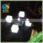 Colorful Useful Cube Chairs Tables Furniture LED Cube Lighting