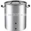 18/8 Bear Equipment Heavy Stainless Steel brew Kettles for homebrew