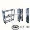 Vivinature metal storage shelf with mesh ironing board
