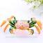 Creative jewelry boxes wholesale metal jewelry box crab figurine