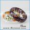 Latest design daily wear bangle dry flower resin bracelets