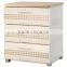Decrative 4 Drawer Plastic Storage Cabinet For Closet/Office