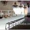 Rechargeable Plastic LED luminated Night club Furniture Interactive Counter