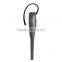 Earplug-type stereo bluetooth headset with Microphone stem