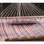 Quilted Polyster Outdoor Deluxe Stripe Double Hammock