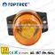 Amber 10-30V IP67 Emergency Warning Light Strobe Hazard Light